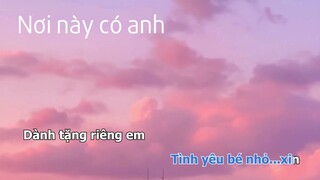 (Beat Guitar Solo Karaoke) Nơi Này Có Anh - Sơn Tùng M-TP | Tone Gốc