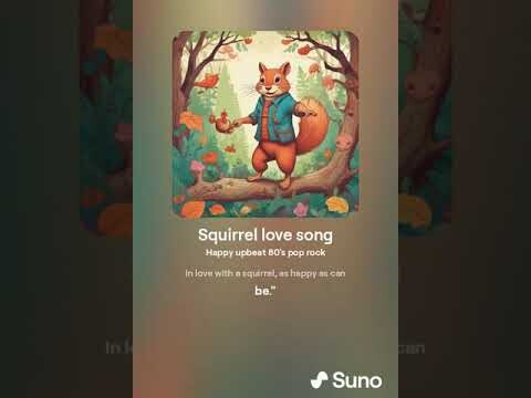 A completely normal song about a man's love for a squirrel.