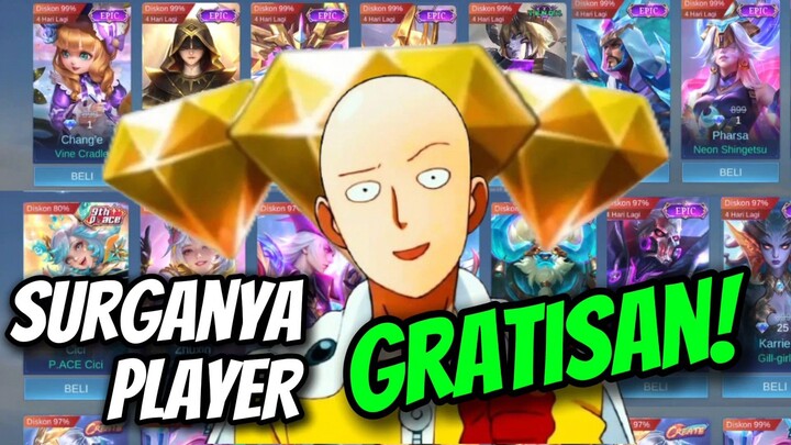 Diamond Kuning = Surganya Player Gratisan!🤤