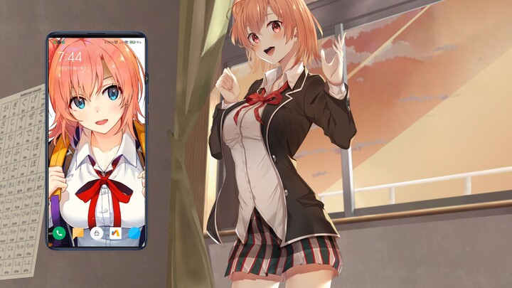 Wallpaper dynamic wallpaper recommendation-"Yuigahama Yui"'s beautiful wallpaper!