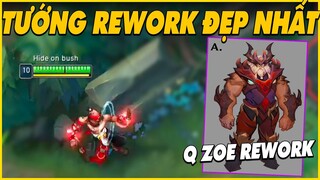 Xứng đáng là tướng làm lại đẹp nhất, Q của Zoe rework - LMHT - LOL - Skin - Montage