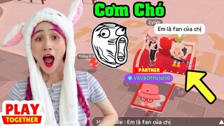 Chị Vê Ăn Cơm Chó Miễn Phí Của FAN Trong Play Together - Vê Vê Official