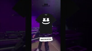 OFFICIAL Marshmello Merch - Smile Collection #marshmello #metal #edm #sunburnarena #svddendeath #dj