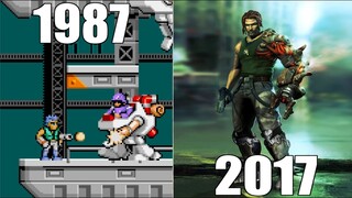 Evolution of Bionic Commando Games [1987-2017]