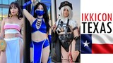 THIS IS IKKICON SWIMSUIT WATERPARK ANIME COMIC CON AUSTIN TEXAS BEST COSPLAY MUSIC VIDEO COSTUMES