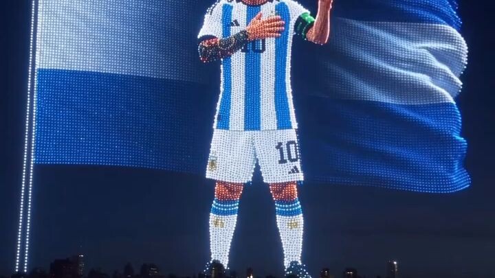 “THE FINAL CHAPTER”“208 Matches 🇦🇷”“126 Goals ⚽”“1 Goal • 2 Assists in his final game”“Thank you,