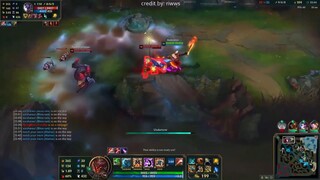Darius bị vayne quây trên top cực hài #game