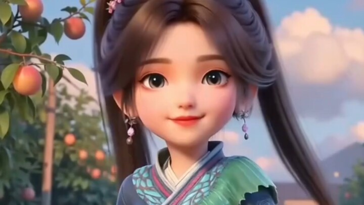 Mei Ning bất ngờ khi ăn đào