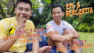 TAYOO IKUTI KOMUNITAS FF SAMPAI KENAL BANYAK ORANG DAN DIREKRUT TIM ESPORTS || BERCERITA EPS 5