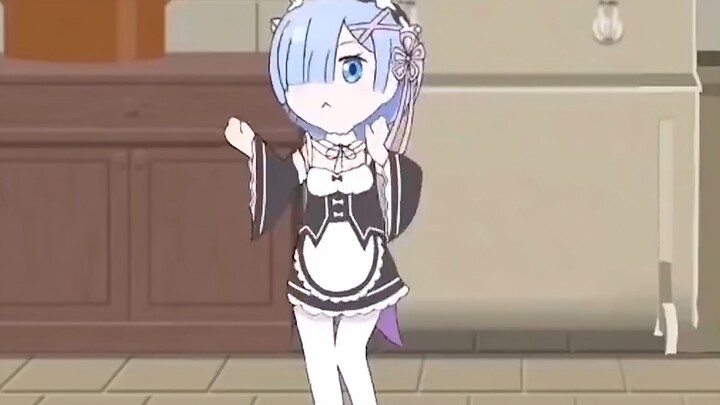 Rem is just dancing~