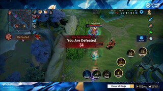 I LOST IN RANKED GAME AND NO STARS ARE DEDUCTED?Honor of Kings Nuwa Gameplay (MVP) Diamond Tier