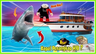 AKU BUAT KAPAL PENANGKAP HIU SHARK MEGALODON PALING CANGGIH SEDUNIA!!! ROBLOX MIKOCIL