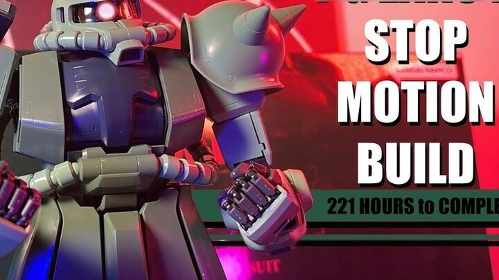[Animasi stop-motion] Struktur internal PG Zaku sungguh menakjubkan!