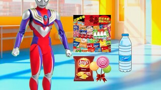 按照步数分配零食啦