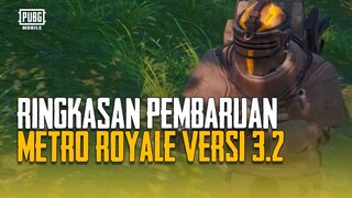 PUBG MOBILE | Ringkasan Pembaruan Metro Royale Versi 3.2