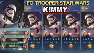 KIMMY JET TROOPER STAR WARS SKIN - MLBB 🔫🔫🔫