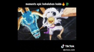 Epic moment kekalahan Kaido 🔥🐉🗿