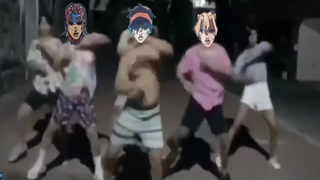 【JOJO Gangster Shake】Macho Man Shake (tempat gila)