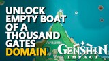 Unlock Empty Boat of a Thousand Gates Genshin Impact