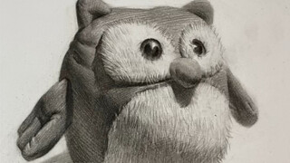 [Still Life Sketch] How to Draw a Fluffy Effect