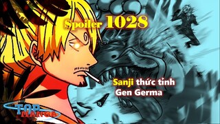 [Spoiler OP 1028]. HOT: Sanji thức tỉnh Gen Germa, bón hành Queen bệnh dịch!