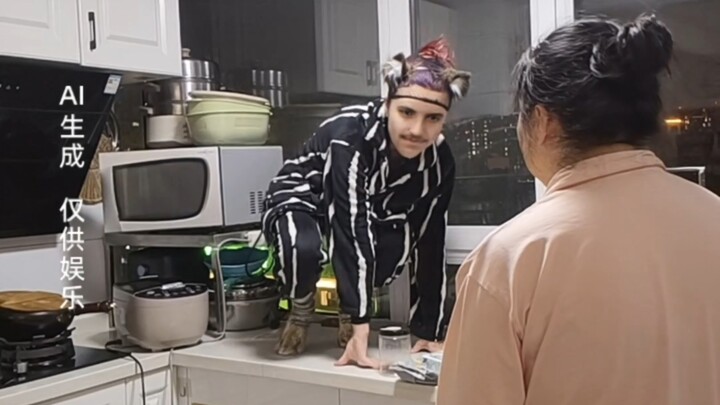 Khi tôi ở nhà mà giả vờ như bị Mèo Nữ nhập hồn