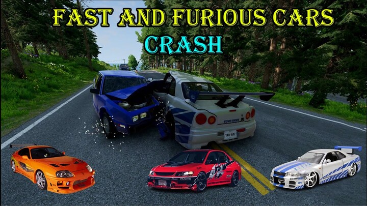 Street Race Crashes #3/Fast and Furious/ BeamNG Drive/BIG PLAYER #bigplayer #beamngdrive