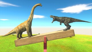 Dinosaurs Weight Tournament - Animal Revolt Battle Simulator