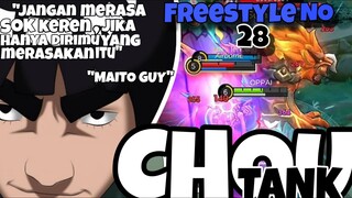 CHOU TANK FREESTYLE #28 – JANGAN NGERASA HEBAT KALO CUMA KAU YANG BILANG! | MOBILE LEGENDS|