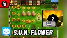 TANAMAN TIGA SERANGKAI | S.U.N. Flower | Mini Games Plants Vs Zombies Real Life