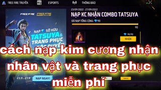 Free fire| hướng dẫn chi tiết cách nạp thẻ free fire - cách chơi sự kiện bộ đôi bất ổn
