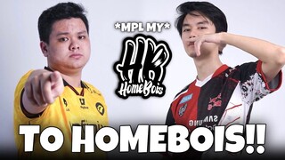 WHAT?! ALBERTTT & UDIL ARE GOING TO HOMEBOIS MPL MY?! 🤯