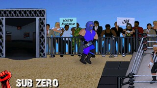 wrestling revolution scorpion vs sub zero