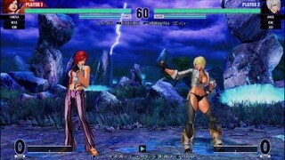 KOF15　チャンピオン　ヴァネッサvsアンヘル　最速の２キャラの意外な結末