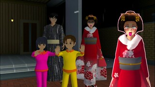 Yuta Dan Mio Cerita Aneh Di Malam Hari - Takagi Di Minta Uang Untuk Pulang 😨😱 Sakura Simulator