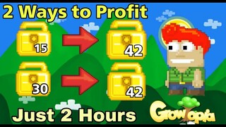 How to Profit in growtopia with 15wls 2019 (Very Easy)