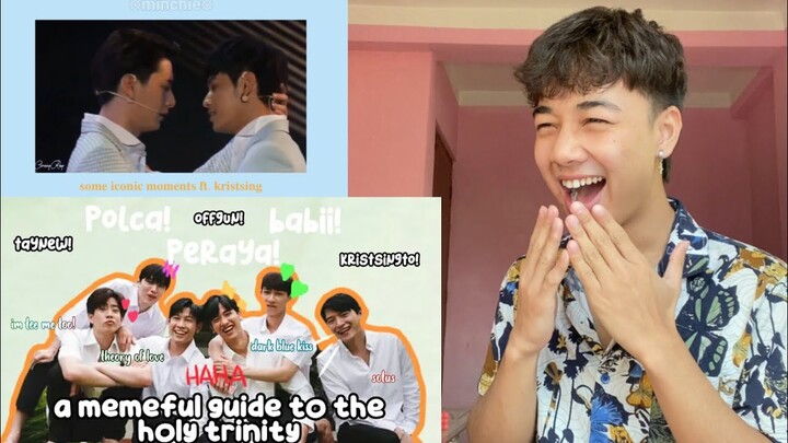 A memeful guide to GMM's Royal Couples ft. KristSingto, OffGun and TayNew | REACTION