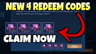 ML REDEMPTION CODES JUNE 2021 | 4 REDEEM CODES IN MOBILE LEGENDS | REDEEM CODE IN MOBILE LEGENDS