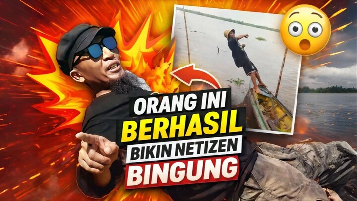 Orang ini Punya Trik Yang  Bikin Netizen Bingung