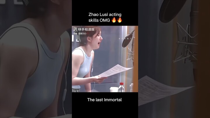 The Last Immortal: Emotional Behind the Scenes with Zhao Lusi 😭