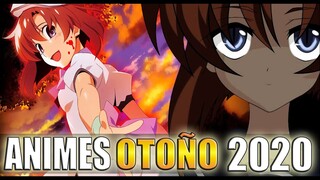 ESTRENOS ANIME OTOÑO 2020