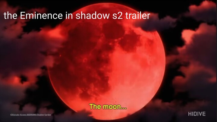the Eminence in shadow s2 trailer