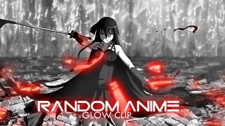 Random anime glow clip Twixtor for editing