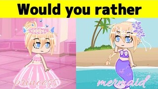 🍒Would you rather//Gacha Club Riddles//Zuixxa🍒