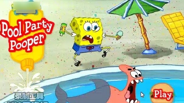 Trận chiến chống nắng của Spongebob (lúc đầu tôi không thể phản ứng)