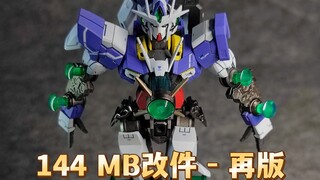 144比例的MB：RG 00Q 普通&量子爆发 HG正义女神 改件 再版