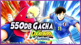 550db GACHA MISAKI & MICHAEL Dream Festival , 2 2 nya GILA OP 🔥 Captain Tsubasa Dream Team