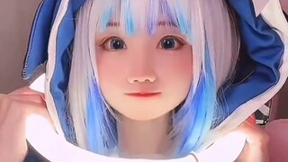 Gura Little Shark กำลังทำอะไรอยู่นะ? ! 【Neneko】