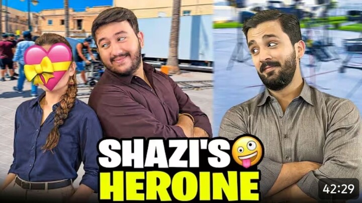 Presenting shazi ki heroine for the film 😍 Haider py taras agya😄