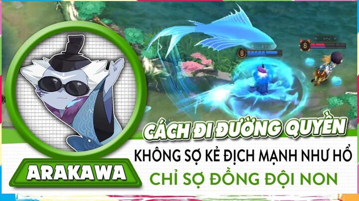 Cách Chơi Arakawa Bay Nhảy Vô Hạn, Không Sợ Kẻ Địch Mạnh Chỉ Sợ Đồng Đội Non